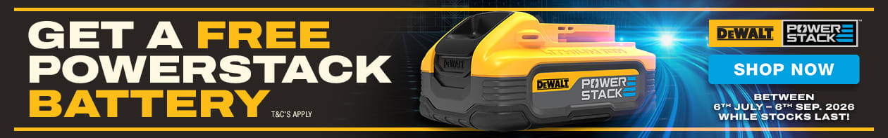 DeWalt Powerstack Free Battery Redemption