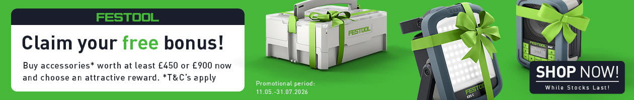 Festool Free Gift with Accessories Promotion