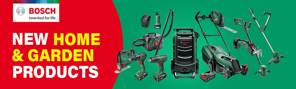New BOSCH Home and Garden Products