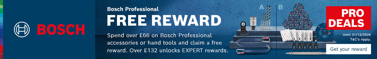 Bosch Professional Claim a Free Accessory or Hand Tool