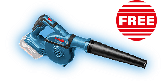 Bosch ProDeals360 Cordless Blower Bosch ProDeals360 Cordless Blower GBL 18V-120 PROFESSIONAL