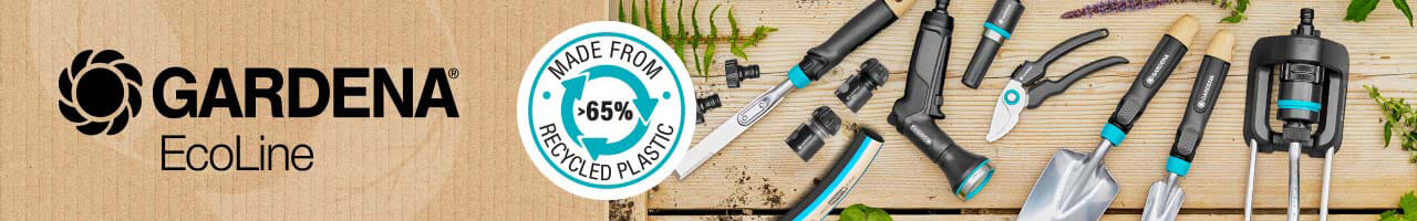 Gardena EcoLine Sustainable Recycle Garden Tools