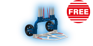 Bosch ProDeals360 Aluminium Caddy Collapsible Hand Truck Professional Bosch ProDeals360 Aluminium Caddy Collapsible Hand Truck Professional
