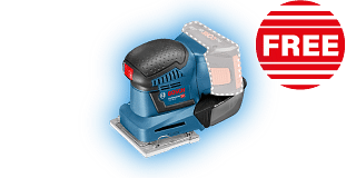 Bosch ProDeals360 GSS 18v-10 Professional Bosch ProDeals360 GSS 18v-10 Professional Cordless Orbital Sander