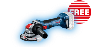 Bosch ProDeals360 GWX 18v-7 Professional Bosch ProDeals360 GWX 18v-7 Professional Cordless Angle Grinder