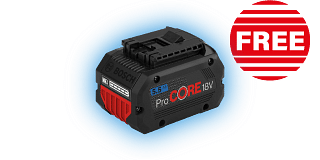 Bosch ProDeals360 ProCORE 18v 5.5Ah Professional Bosch ProDeals360 ProCORE 18v 5.5Ah Professional Battery Pack