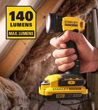 Stanley – Lampe torche aluminium rechargeable 130 lumens