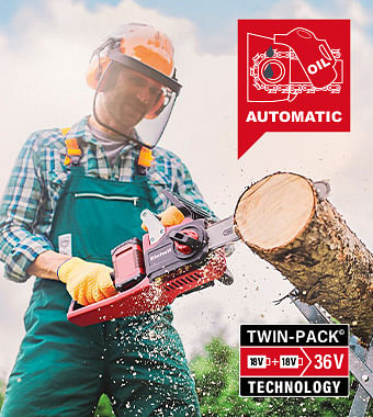 Einhell 36v online chainsaw