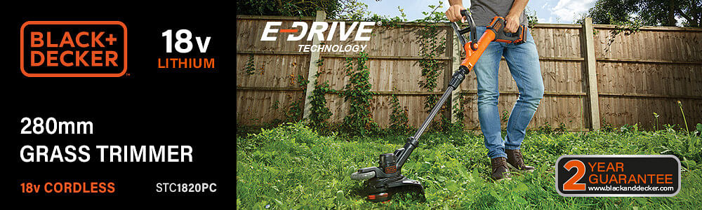 Black + Decker 18v Cordless Strimmer Tested on 3ft Weeds and Grass - Is It  Up To The Job? 