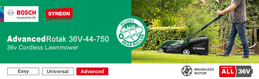 Bosch 36v Bosch Cordless Mower With Roller BOSCH 06008B9G01