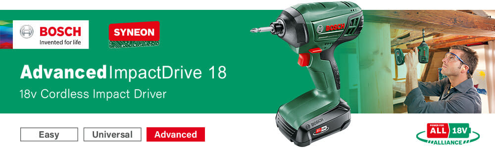Bosch ADVANCEDIMPACTDRIVE P4A 18v Cordless Impact Driver
