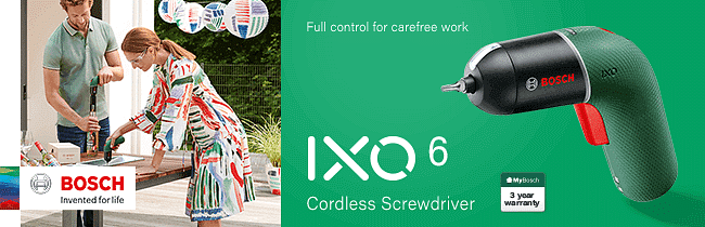 Quick Review: Bosch IXO 6 Li-Ion Cordless Screwdriver