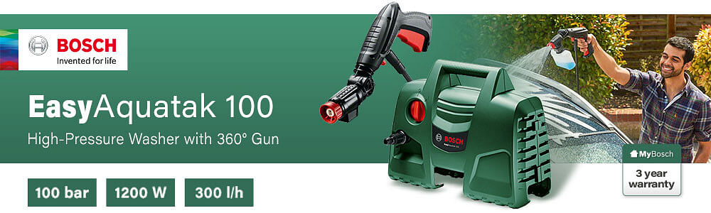 Bosch 100 deals bar pressure washer