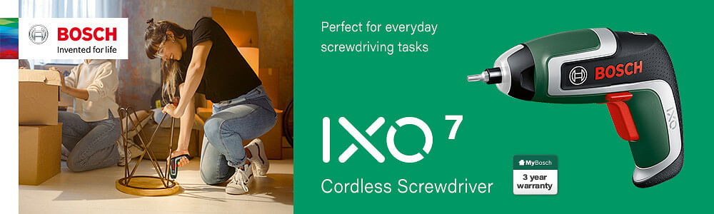 Bosch IXO 7 Cordless Electric Screwdriver USB Rechargeable IXO 7th Compact  Screwdriver 5.5Nm Max Torque Portable Power Machine