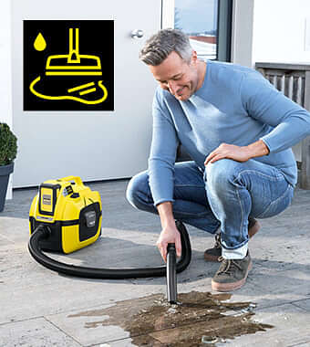 Karcher WD1 18v Cordless Wet Dry Vacuum Cleaner
