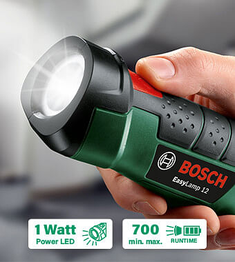 Bosch EASYLAMP 12v Cordless Torch Portable Lighting