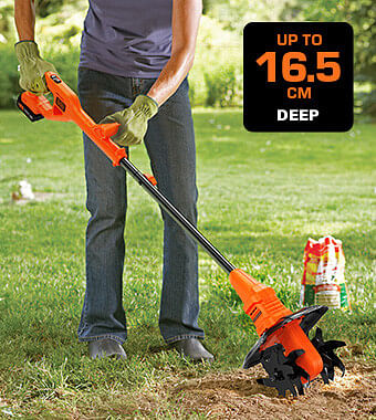 Black and Decker BETL1820L 18v Cordless Tiller Tillers