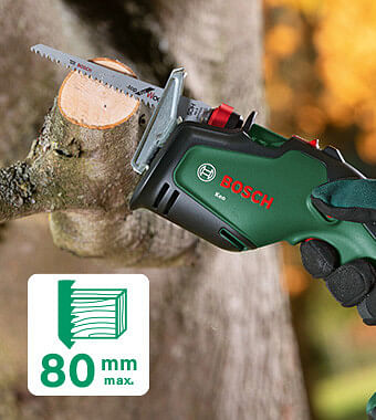 Bosch KEO 18 LI P4A 18v Cordless Reciprocating Pruning Saw Power