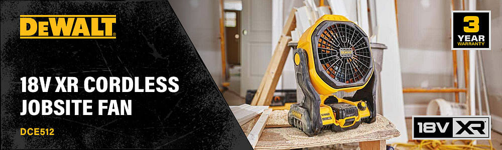 Dewalt 18v cordless discount fan