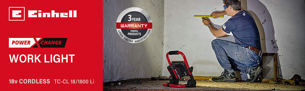 Einhell cordless online light