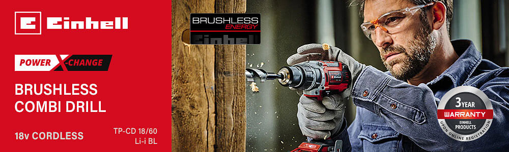 Einhell brushless combi discount drill