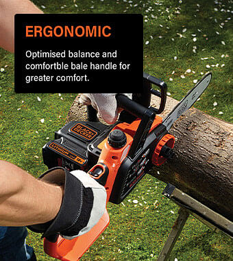 Black and discount decker handheld chainsaw