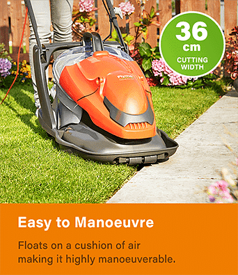 Flymo easi glide hover mower deals 360v