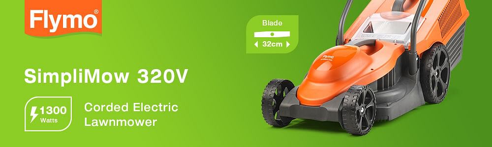 Flymo visimo electric rotary lawnmower online 1200w