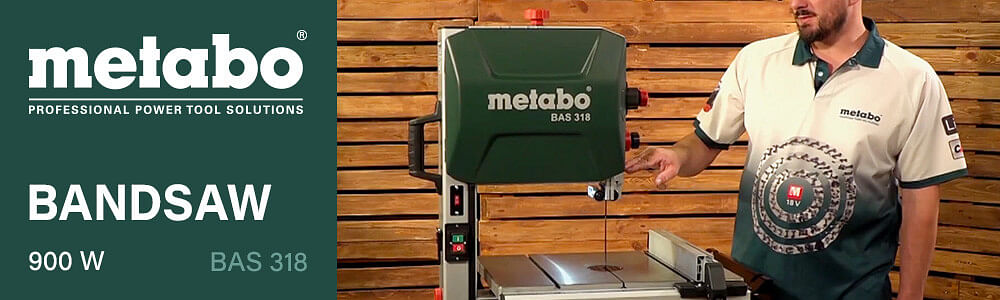 Metabo band saw on sale bas 318