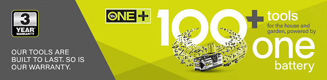 Ryobi ONE+ 18v Battery System
