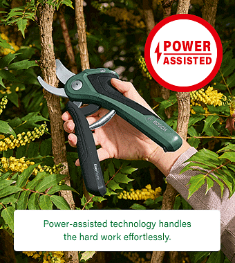 EasyPrune secateurs by Bosch: Manual vs Power Assisted technology 