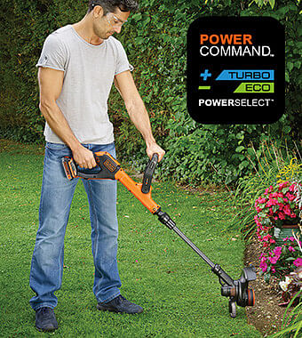 B and q online strimmers cordless