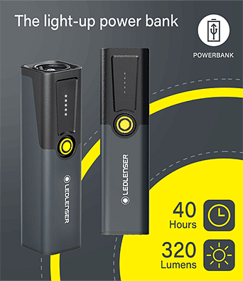 LED Rechargeable Work and Powerbank | Work