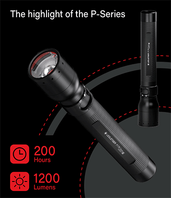 LED Lenser P17R CORE Rechargeable LED Torch | Torches