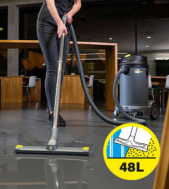 Karcher 14286220 CompactNT 48-1 Professional Wet Dry multi-purpose Vacuum Cleaner 48L