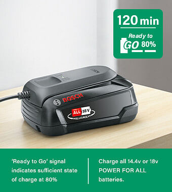 Bosch Genuine GREEN P4A 18v Cordless Li ion Battery 2.5ah and