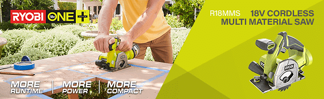 Ryobi cordless discount multi material saw