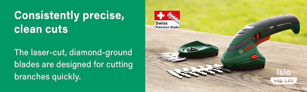 Bosch isio grass online shear blades