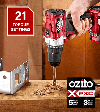 Ozito deals cordless screwdriver