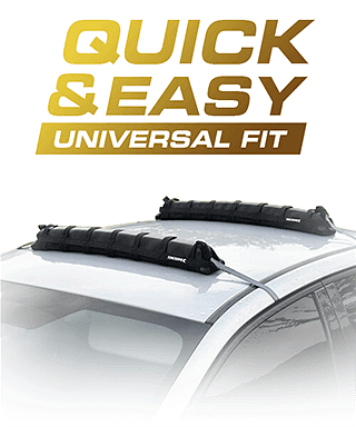 Kincrome Universal Soft Car Roof Rack Luggage Bars