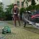Bosch 06008A7E71 EASYAQUATAK 100 Long Lance Pressure Washer Cleaning Motorbike