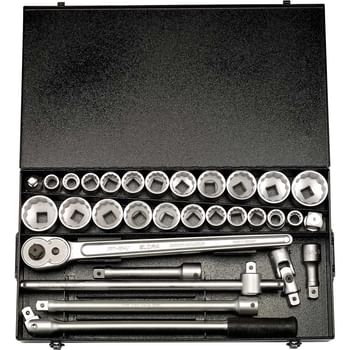 Elora 31 Piece 3/4" Drive Bi Hex Socket Set Metric and Imperial