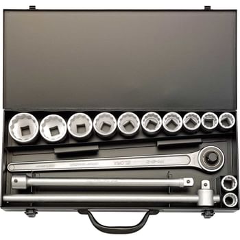 Elora 15 Piece 3/4" Drive Bi Hex Socket Set Imperial