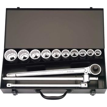 Elora 13 Piece 3/4" Drive Bi Hex Socket Set Metric
