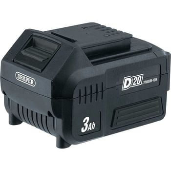 Draper D20 20v Cordless Lithium Ion Battery 3ah