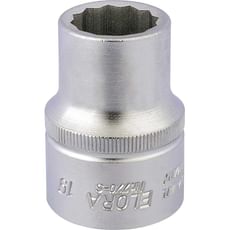 Elora 3/4" Drive Bi Hexagon Socket Metric 