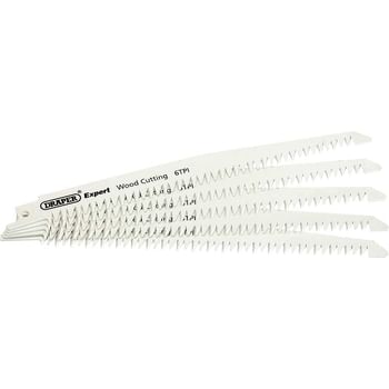 Draper Expert Bi Metal Wood Cutting Reciprocating Sabre Saw Blades