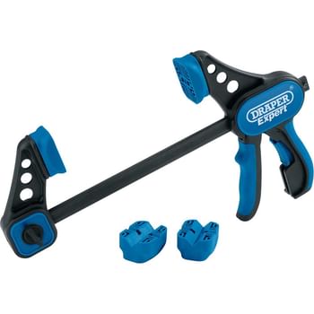 Draper Expert Soft Grip Dual Action Quick Clamp