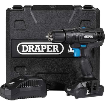 Draper D20ECD28SET D20 20v Cordless Combi Drill Kit