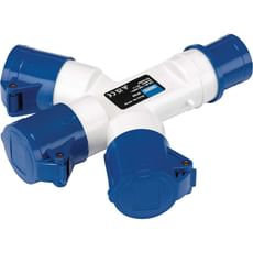Draper 3 Way Socket Splitter 240v
